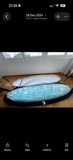 FCS Travel 1 Fun Board Surfboard Bag