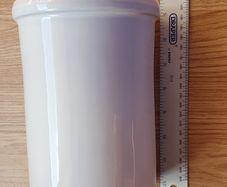 As New - A Tall Crockery Pot - See Pics Ref Size - #