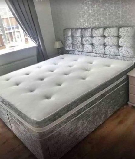 New Double, King And Superking Sizes Divan Beds Instock. Multiple Headboard Designs And Drawers Storage Available