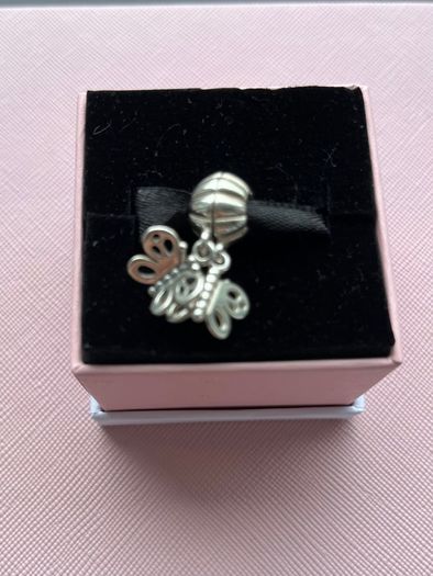 Pandora Friends Forever Butterfly Dangle Charms-used
