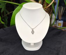 Links of London Sterling Silver Abstract Interlocking Knot Pendant Necklace 925
