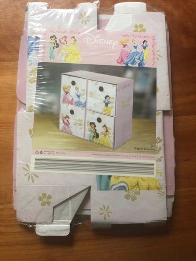 Disney Princess Storage Drawers