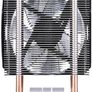 Master Hyper H412R CPU Air Cooler - Low-Profile Cooling System, Direct Contact Technology, 4 Copper Heat Pipes, Compact Aluminium Heatsink with 92mm PWM Fan - AMD & Intel Compatible for Desktop Image 3