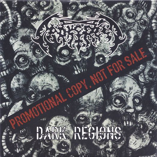 Darkcreed "Dark Regions" CD Promo Cardsleeve
