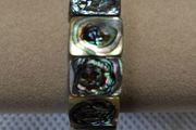 Abalone shell bracelet