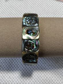 Abalone shell bracelet