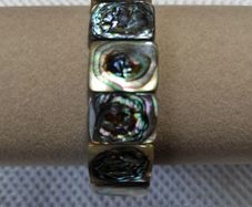 Abalone shell bracelet
