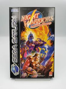 Night Warriors Darkstalkers' Revenge Sega Saturn CASE & MANUAL ONLY
