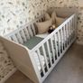 NEW NURSERY: Mamas & Papas cotbed, mattress & changing unit Image 4