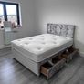 Small Double bed with mattress small Double Image 3