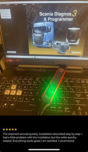2024 SDP3 2.54 v2.53 VCI3 SCAN Trucks Heavy Duty Diagnostics OBDII Scanner for Scania VCi3 With Activator WIN 10 Unlimited