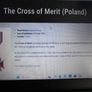 Poland,Cross of Merit.First Class.Instituted 1923. Image 2
