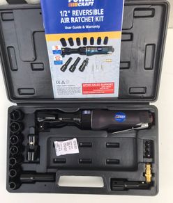 Reversible air ratchet kit 1/2" by Power Craft