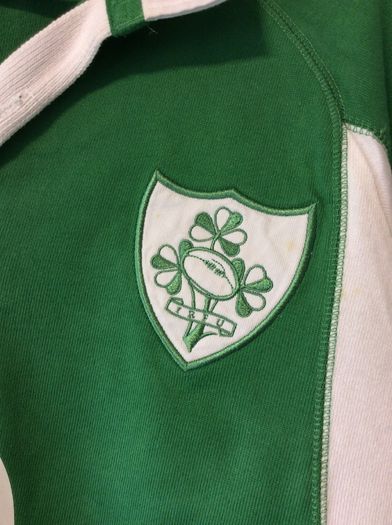 Ireland Rugby Jersey. Triple Crown Winning Jersey Year 2007. Official Canterbury Home Jersey. Authentic Original From The Time. Not A Modern Day Remake.