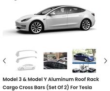 Tesla Model 3 Aero Roof bars