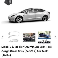 Tesla Model 3 Aero Roof bars