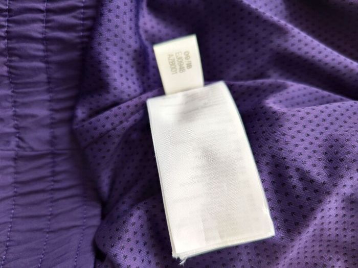adidas jumper windbreaker top vintage look size L pink purple black