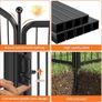8 Panel Dog Pen, High 80cm Puppy Play Pen Indoor/Outdoor, Portable Detachable Pet Exercise Playpen, Pet Run Enclosures for Puppies, Cats, Rabbits and Other Animals Image 5