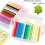 SALE | Polymer Clay, 36 Colours, Safe and Non-Toxic Polymer Clay, DIY Clay Gift for Children (Colour) Image 2