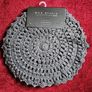 Max Studio Grey crochet large place mats table mats Image 2