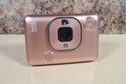 Fujifilm Instax Liplay Camera Blush Gold  Faulty For Parts Repair