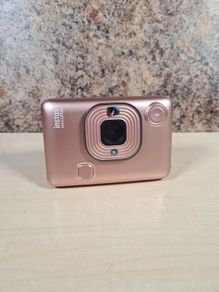 Fujifilm Instax Liplay Camera Blush Gold  Faulty For Parts Repair