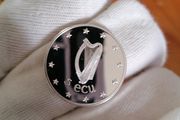 1990 Ireland Silver Proof 5 ECU Coin