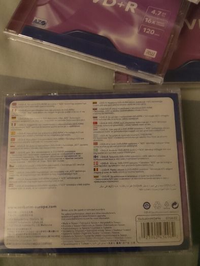 Verbatim DVD+R x 5