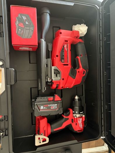 Milwaukee Jigsaw and Drill