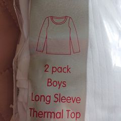 Boys Thermal Top. Age 13- 14