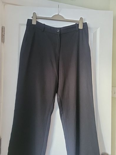 Black Wide Leg Trousers