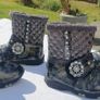2 X Cute Girls Dunnes Boots Size UK 6 and 7 Image 2