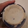 Antique blue and white willow pattern Image 4