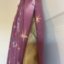 Hand made cottagecore style ruffle lace maxi skirt ladies 8-10 Image 4