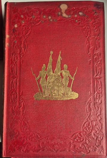 J.S. Virtue. History of the war against Russia. Illustrated. NOLAN, Edward H.Nineteenth century, Victorian, publishing, history, military, colonial, advertisement, prospectus, leaflet, broadside, insert, binding, crimson, cloth cases, gilt, subscribers.