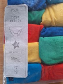 Boys underwear/briefs Brand new x10