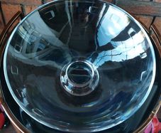 Waterford Crystal JOHN ROCHA "GEO" Oden Pedestal Bowl