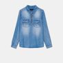 oversized style Jeans look shirt size fits xs s m never worn Image 5