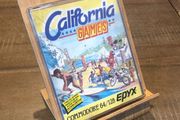 C64 - California Games - Commodore 64 Medium Jewel Tape Game - complete in box