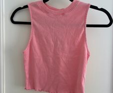 Pink Bershka tank top