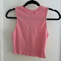 Pink Bershka tank top