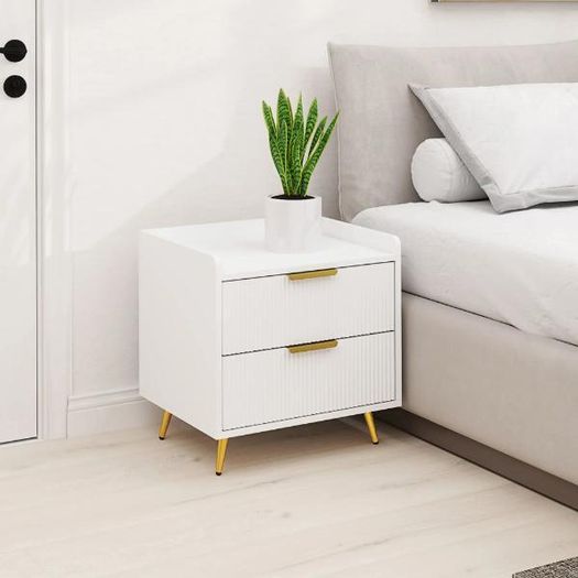 2-Drawer Bedside Table