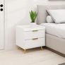 2-Drawer Bedside Table Image 2