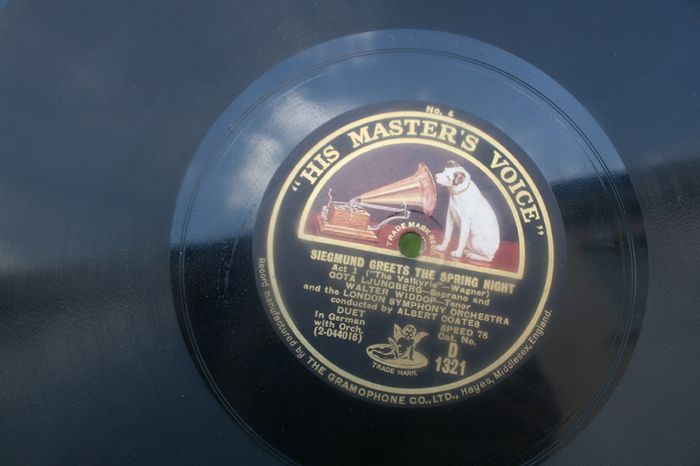 Antique Gramophone records