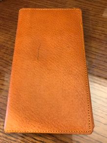 Pre-loved Tan Leather Wallet