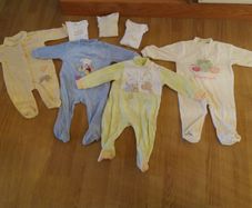 Bundle of pyjamas & vests