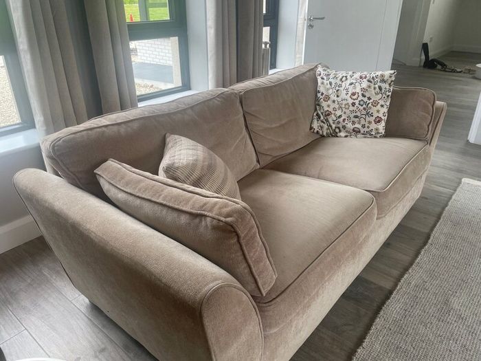 2 large matching couches