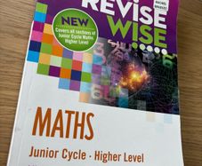 Revise wise junior cert higher level maths revision book