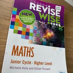 Revise wise junior cert higher level maths revision book