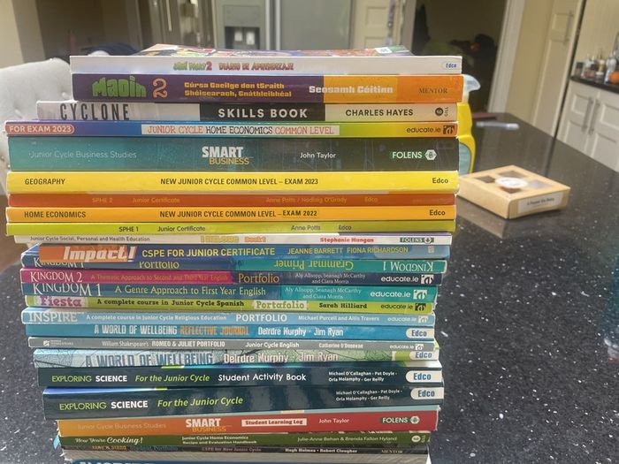 junior cert books school